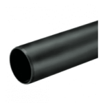 PVC buis 20mm zwart ral 7037 versterkt /m