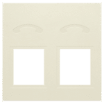 CENTRAALPLAAT 2XRJ11 TELEFOON CREAM