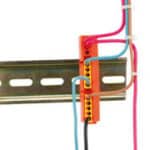 Adapter voor op dinrail voor steekklemmen WAGO serie 2273