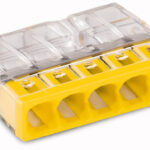 Wago 2273-205 Steekklem 5x0,5-2,5mm transparant 100 stuks