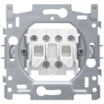 DUBBELE WISSELSCHAKELAAR MET SCHROEVEN