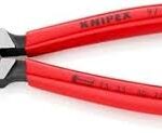 Krimptang voor adereindhulzen, kunststof bekleed, 0,25-16mm²  180mm