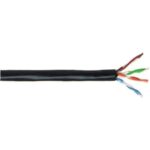 Utp 4P - Cat6 PE Outdoor kabel Zwart