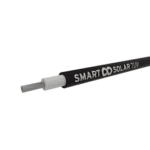 Solarkabel voor fotovoltaïsche installatie TUV soepel 1kV Cca s1d2a1 6mm2 zwart