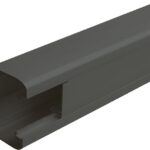 DLP Wandkanaal zwart 80x50mm